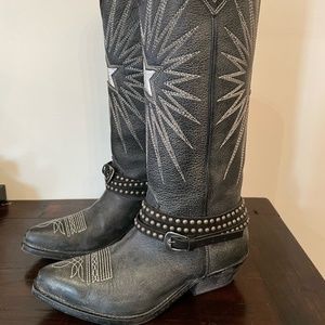 Golden Goose Wish Star Western Boots